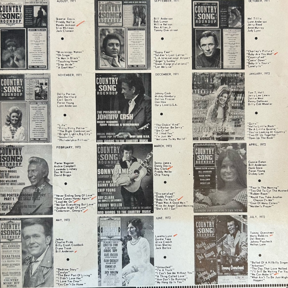 Vintage Country Song Roundup Magazine - Picture 3 of 6